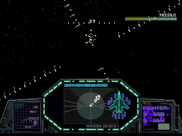 Macross Digital Mission VF-X (JP) screen shot game playing